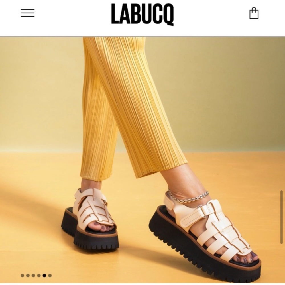 Labucq Boomer Cream Sandal